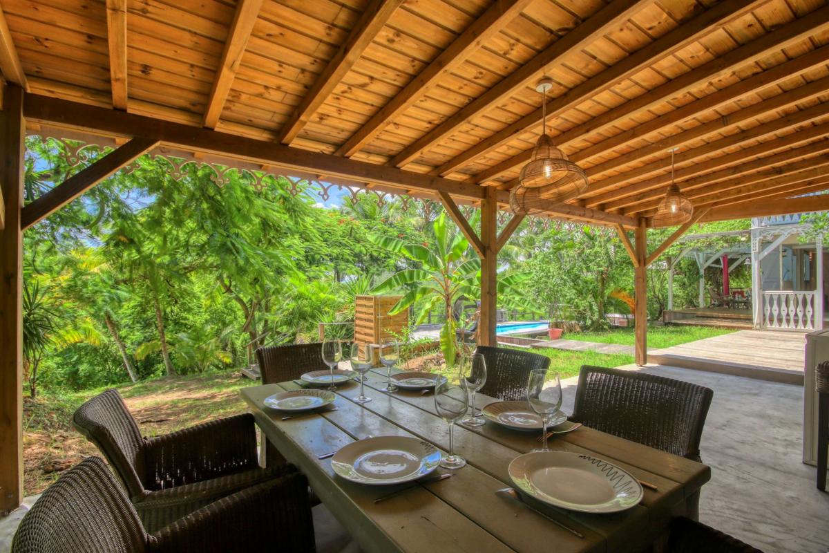 location de villa Sainte-Anne Martinique 6 personnes carbet